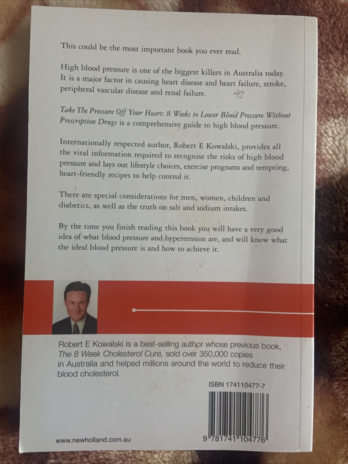 PB ROBERT E KOWALSKI Take The Pressure Off Your Heart Lower Blood Pressure 2006