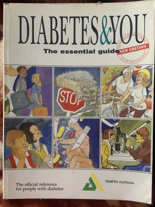 PB Book DIABETES & YOU Essential Guide DIABETES AUSTRALIA LG Official Reference