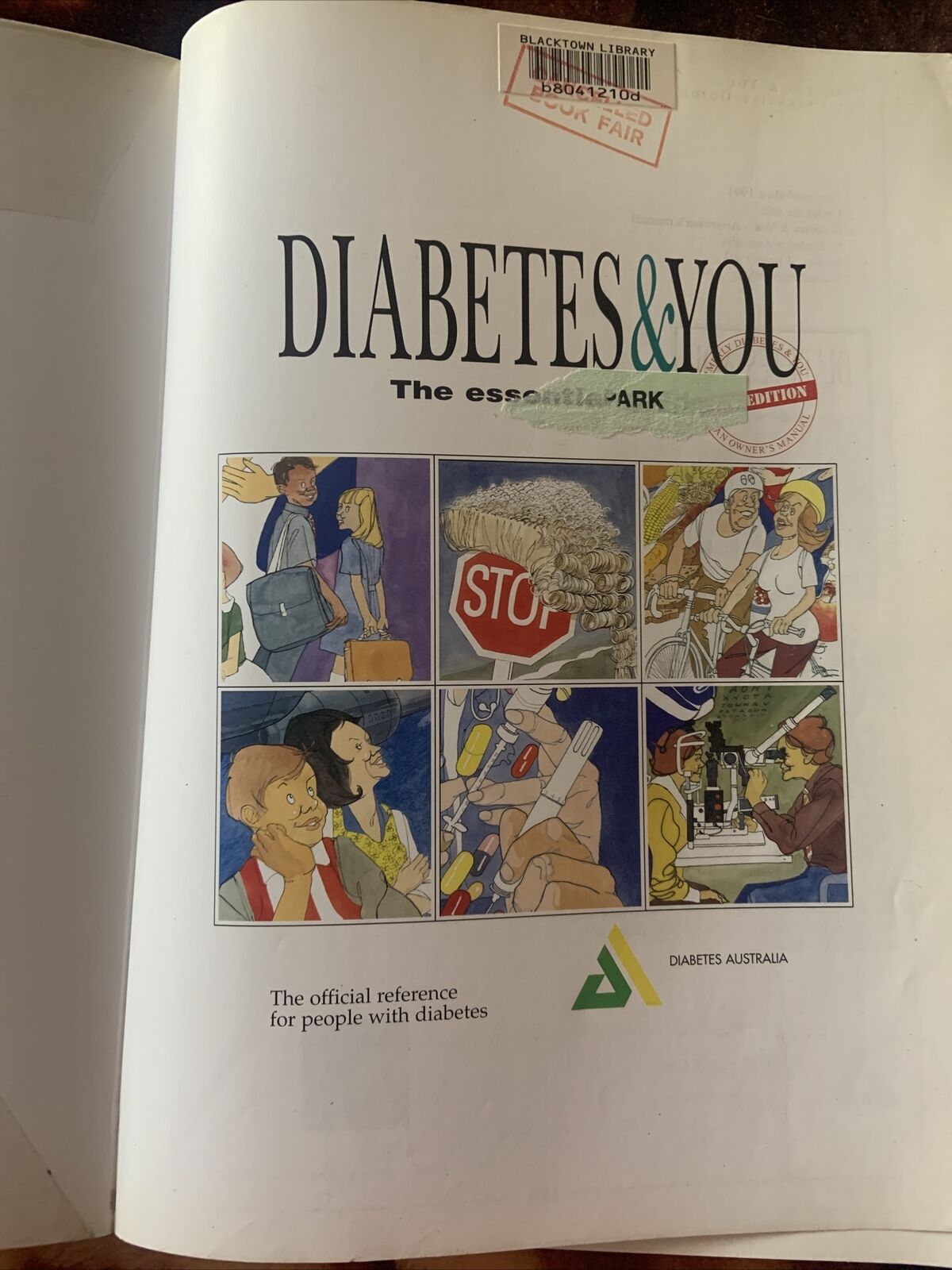PB Book DIABETES & YOU Essential Guide DIABETES AUSTRALIA LG Official Reference