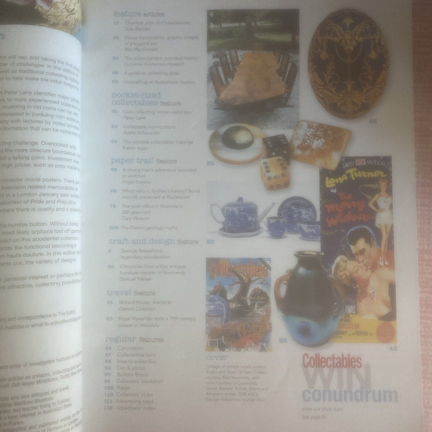 Trader COLLECTABLES Mag 88th Edition Australasia Antiques & Collectables 2009