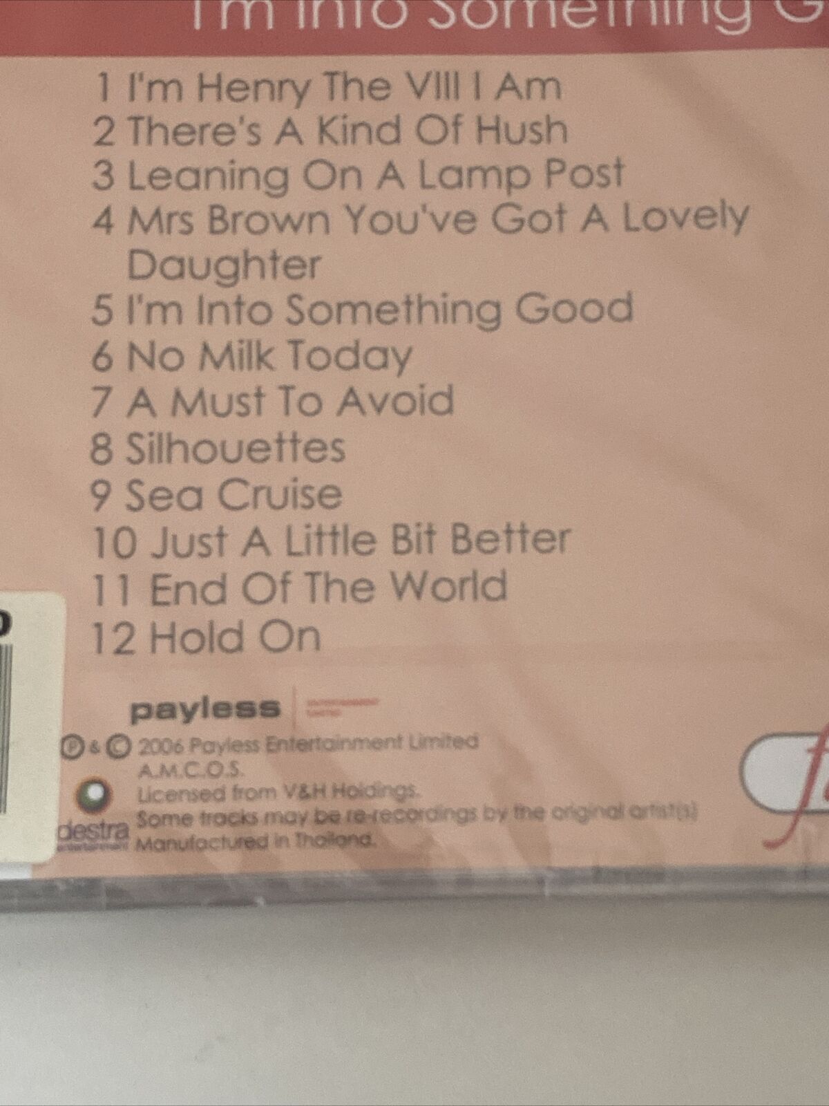 New HERMAN’S HERMITS I’m Into Something Good No Milk Today I’m Henry 8th 2006 CD
