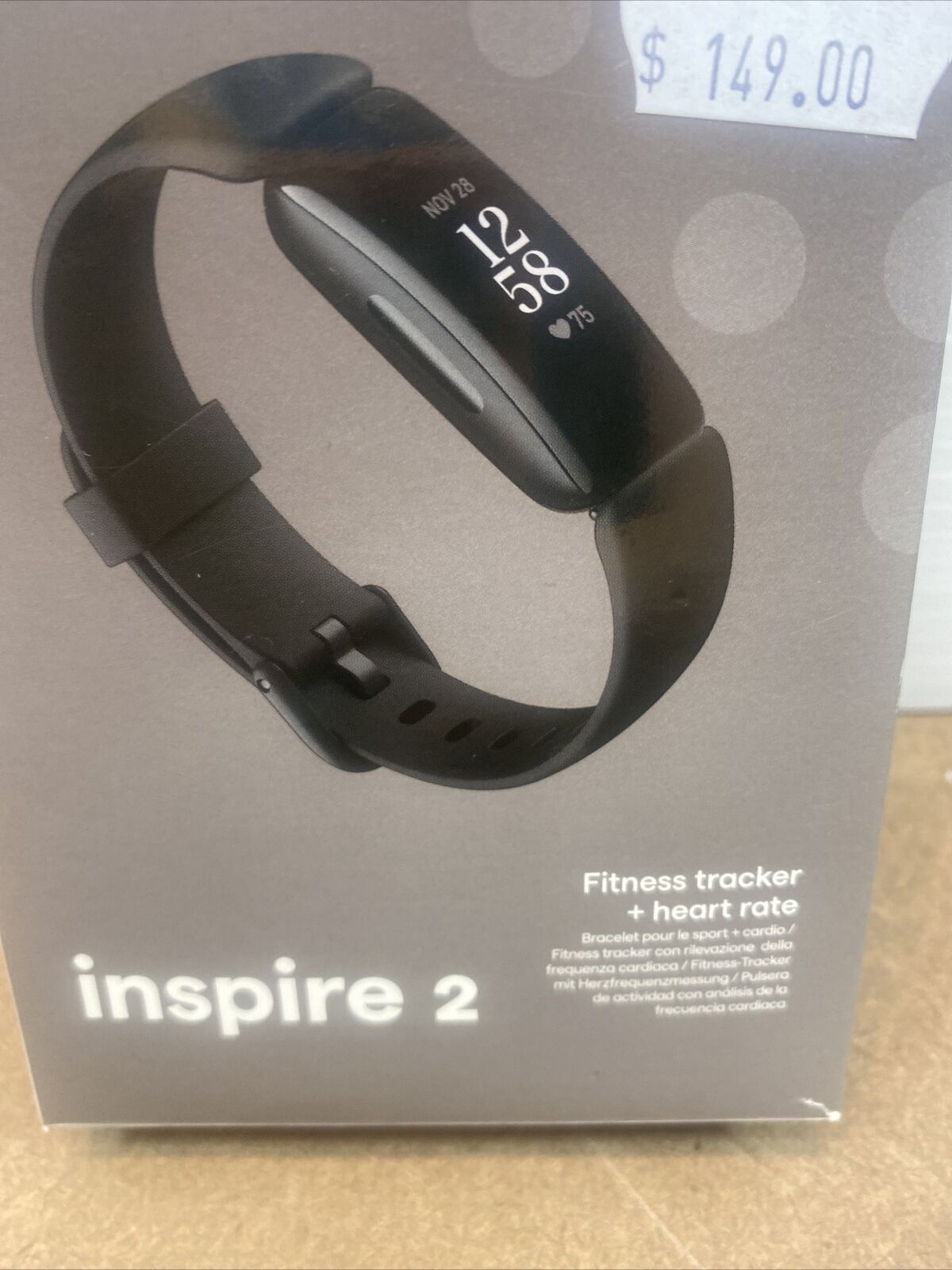 EMPTY BOX Fitbit Inspire 2 Replacement only with Original inserts