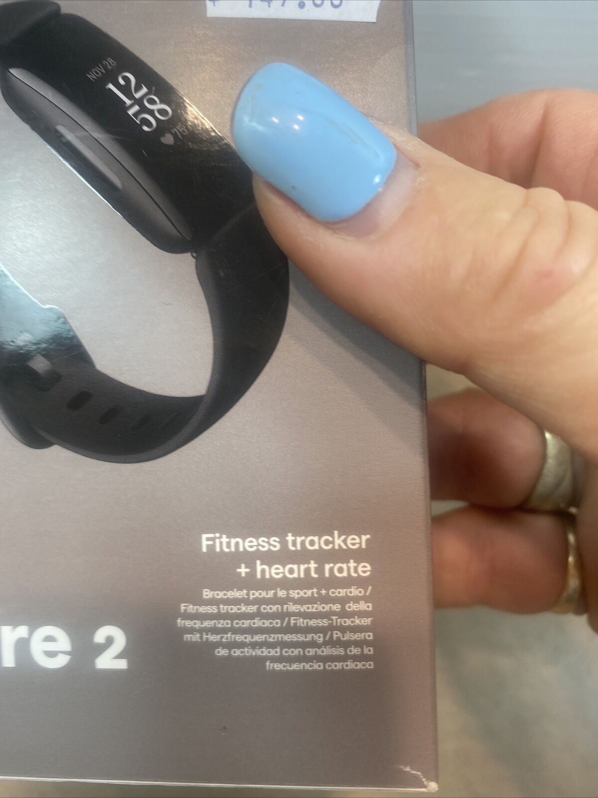 EMPTY BOX Fitbit Inspire 2 Replacement only with Original inserts