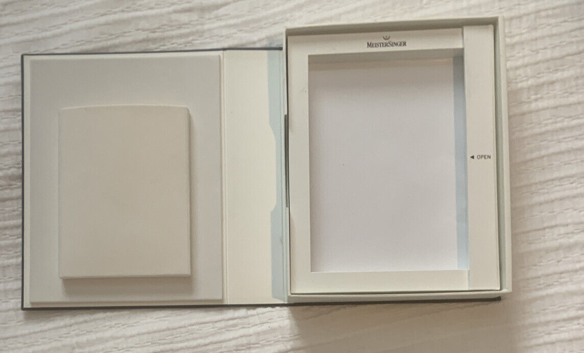 EMPTY BOX Meistersinger Magnetic Closing Storage Decor Replacement