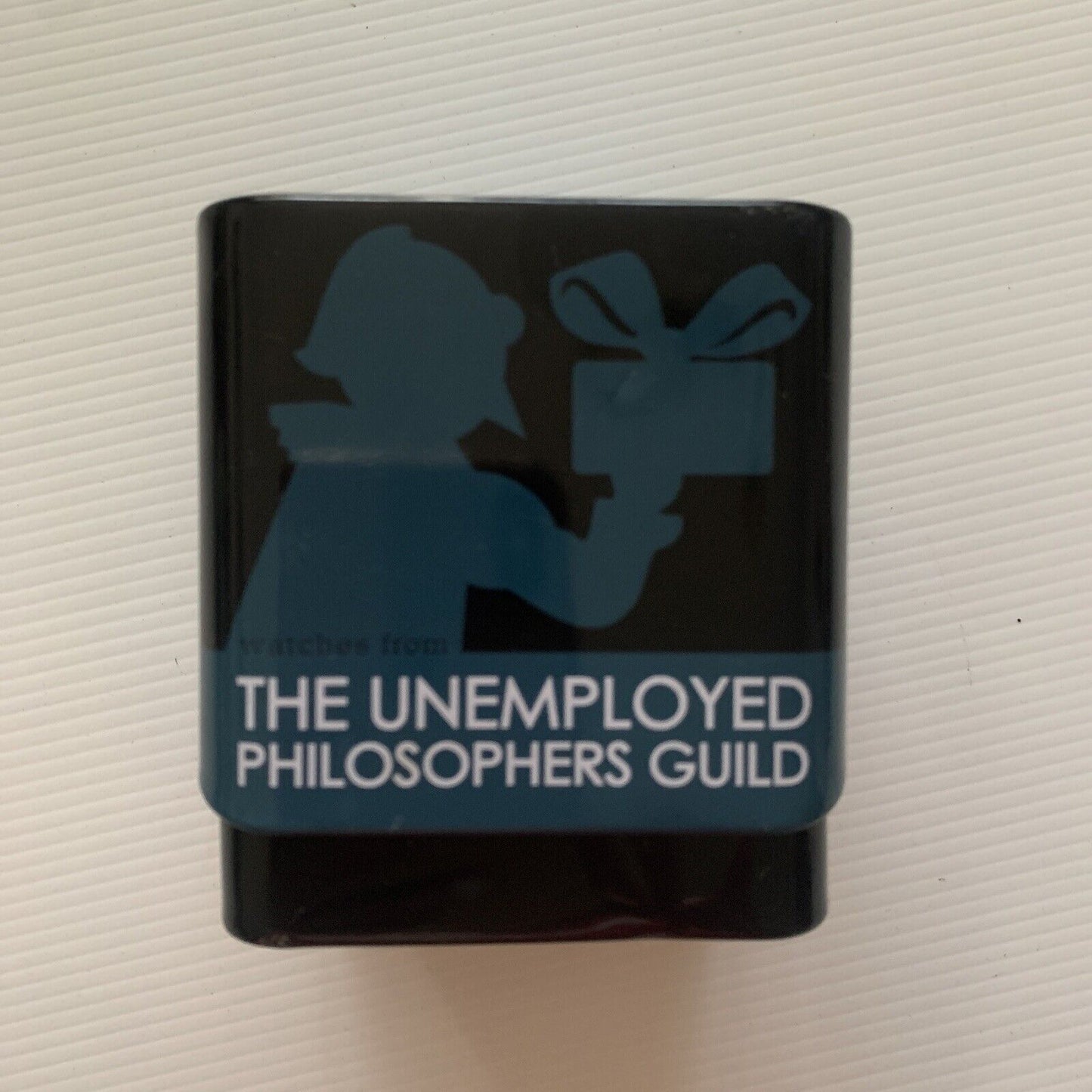 EMPTY BOX WATCH Unemployed Philosophers Guild Alice In Wonderland Tempus Fugit