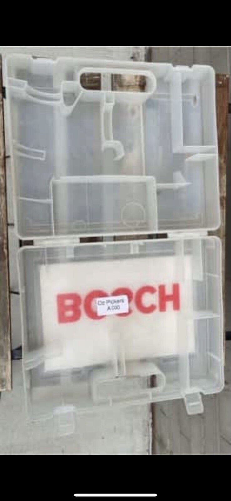 EMPTY CARRY CASE BOSCH PSR120 Cordless Screw Driver Power Tool Box Replacement