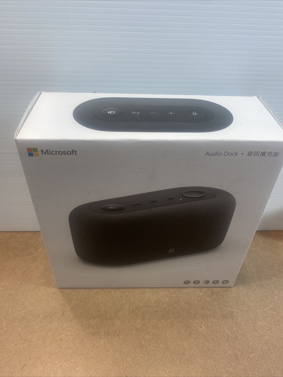 EMPTY BOX Microsoft Audio Dock IVF-00012 MODEL 2024 07 - 2022 Black New