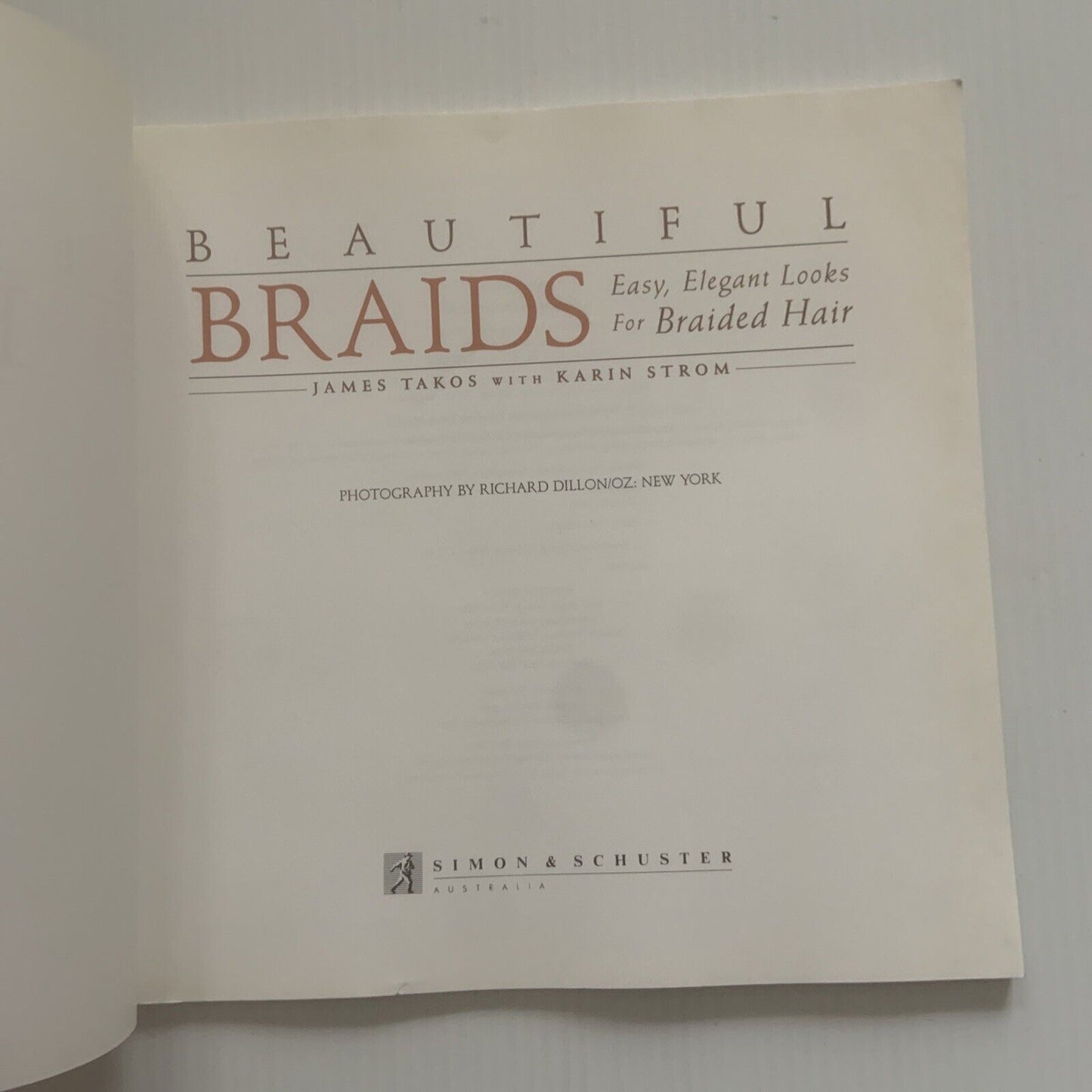 BEAUTIFUL BRAIDS Easy Elegant Looks  For Braided Hair J Takos K Storm PB 1997