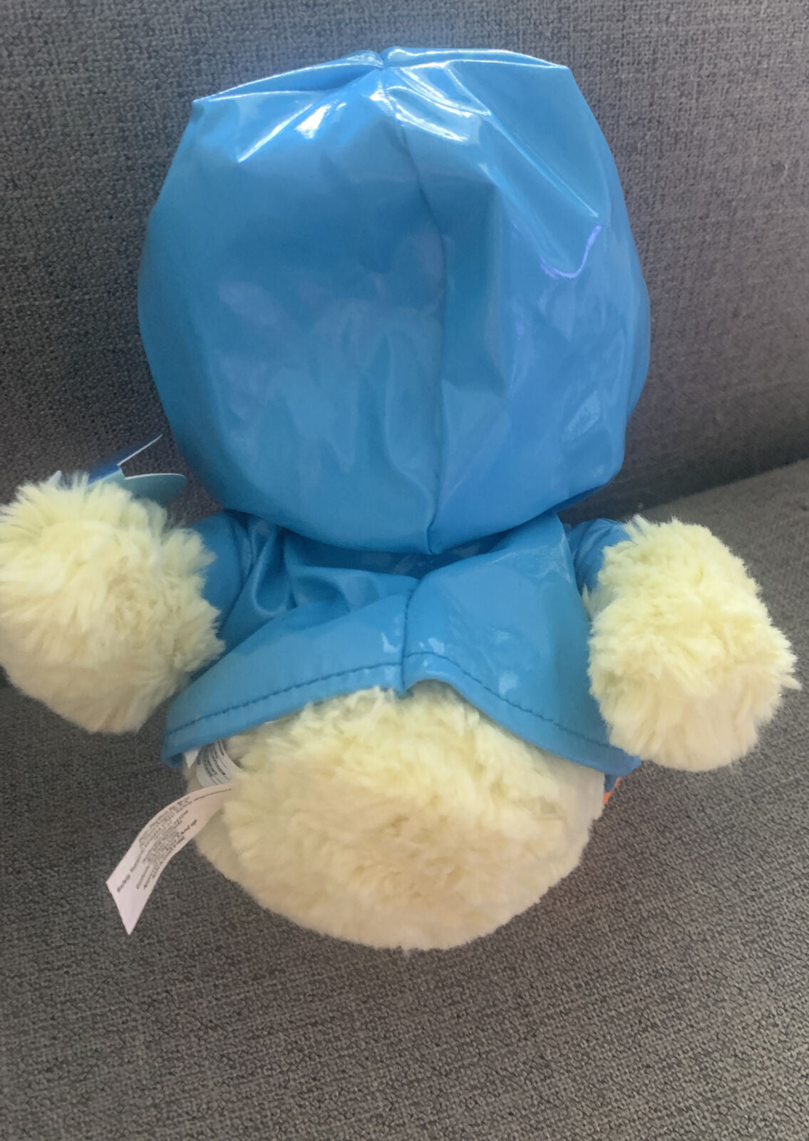 Plush Toy MAID OF THE MIST Duck Purrfection by MJC Niagara Falls w/Raincoat 1992