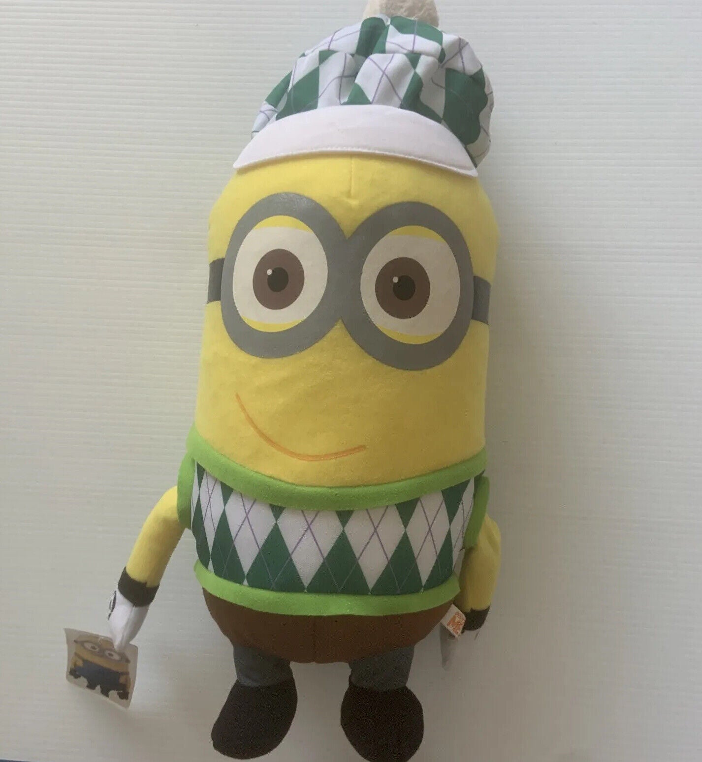 KEVIN DESPICABLE ME 2 Minion Golfer 68cm Plush Toy Golf Outfit Large 2014 NEW