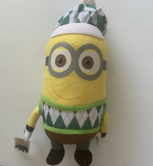 KEVIN DESPICABLE ME 2 Minion Golfer 68cm Plush Toy Golf Outfit Large 2014 NEW