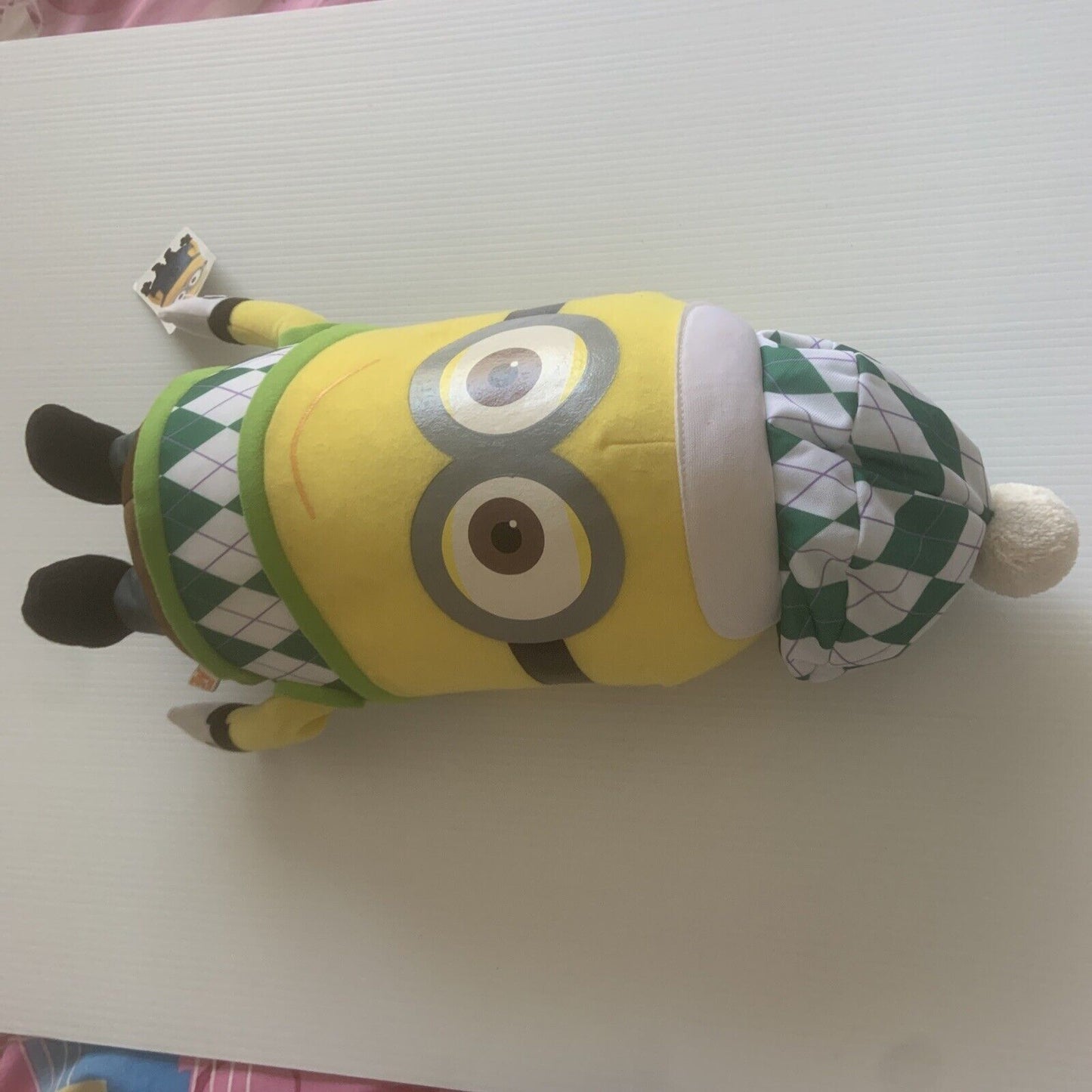 KEVIN DESPICABLE ME 2 Minion Golfer 68cm Plush Toy Golf Outfit Large 2014 NEW