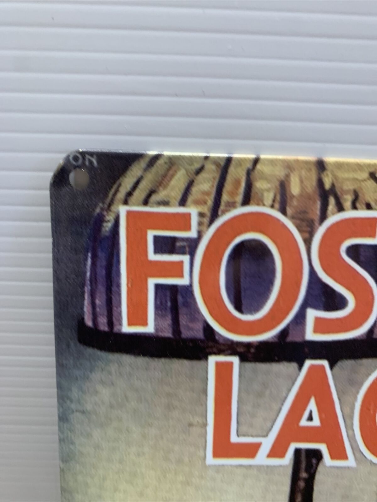 Metal Sign FOSTERS Lager Tin Beer Garage Man Cave Shed Bar 30 x 20cm NEW