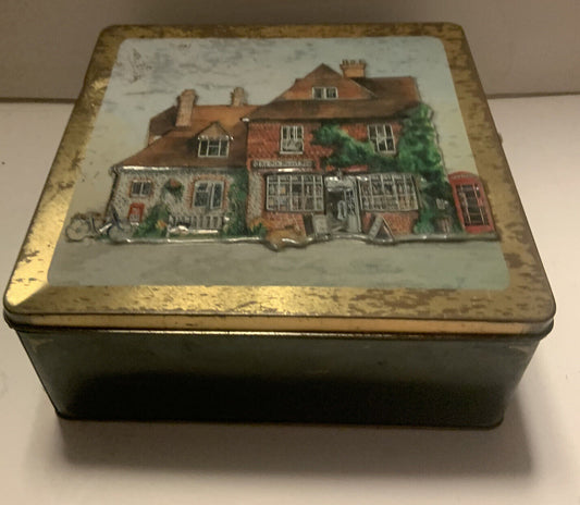 Metal Tin ROYAL COLLECTION EMPTY Biscuit STH AFRICA 2001 pressed lid