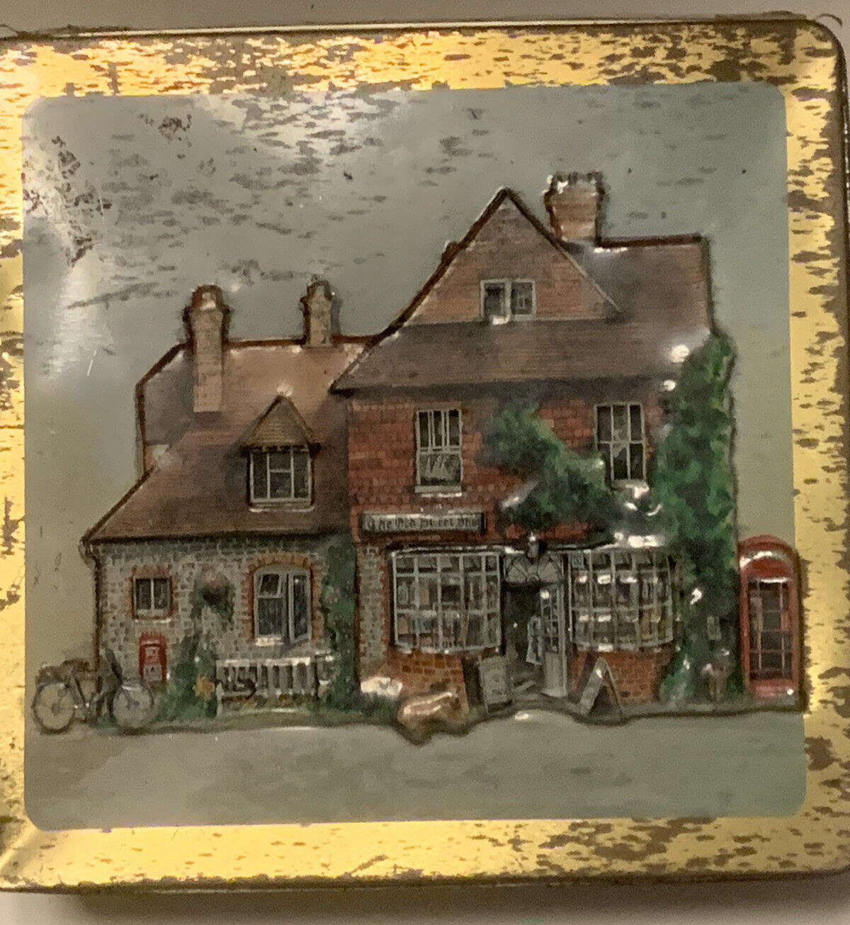 Metal Tin ROYAL COLLECTION EMPTY Biscuit STH AFRICA 2001 pressed lid