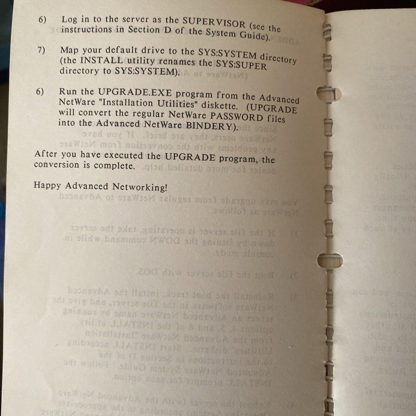 Novell Inc Advanced Netware/86 Systen Guide PartNo 101-000041-002 Ringbound 1985