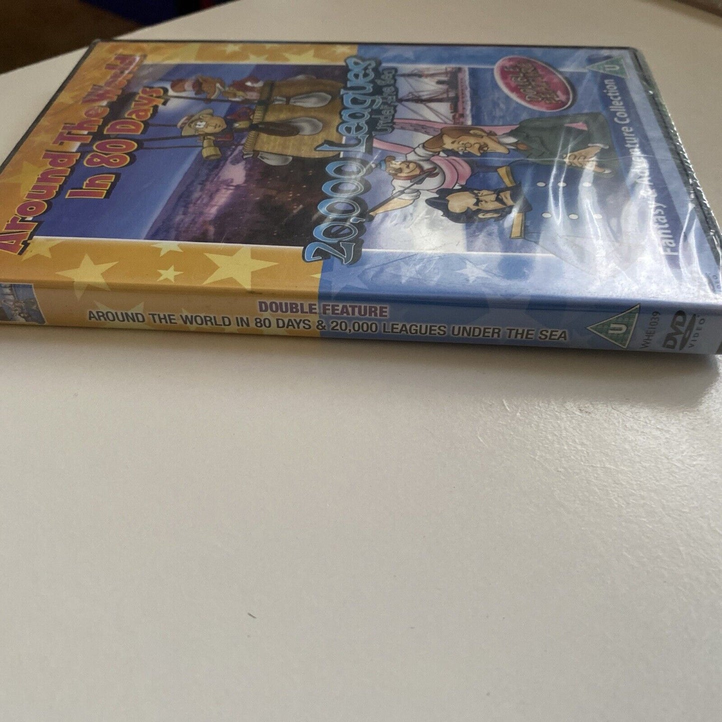 DVD Around the World in 80 Days 20,000 Leagues Under The Sea Double Feature NEW