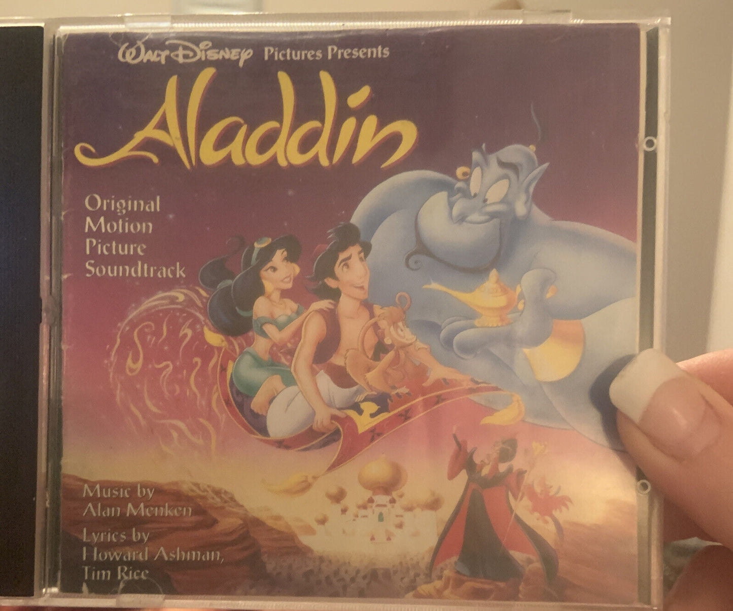 CD ALADDIN Movie Soundtrack Music Album
