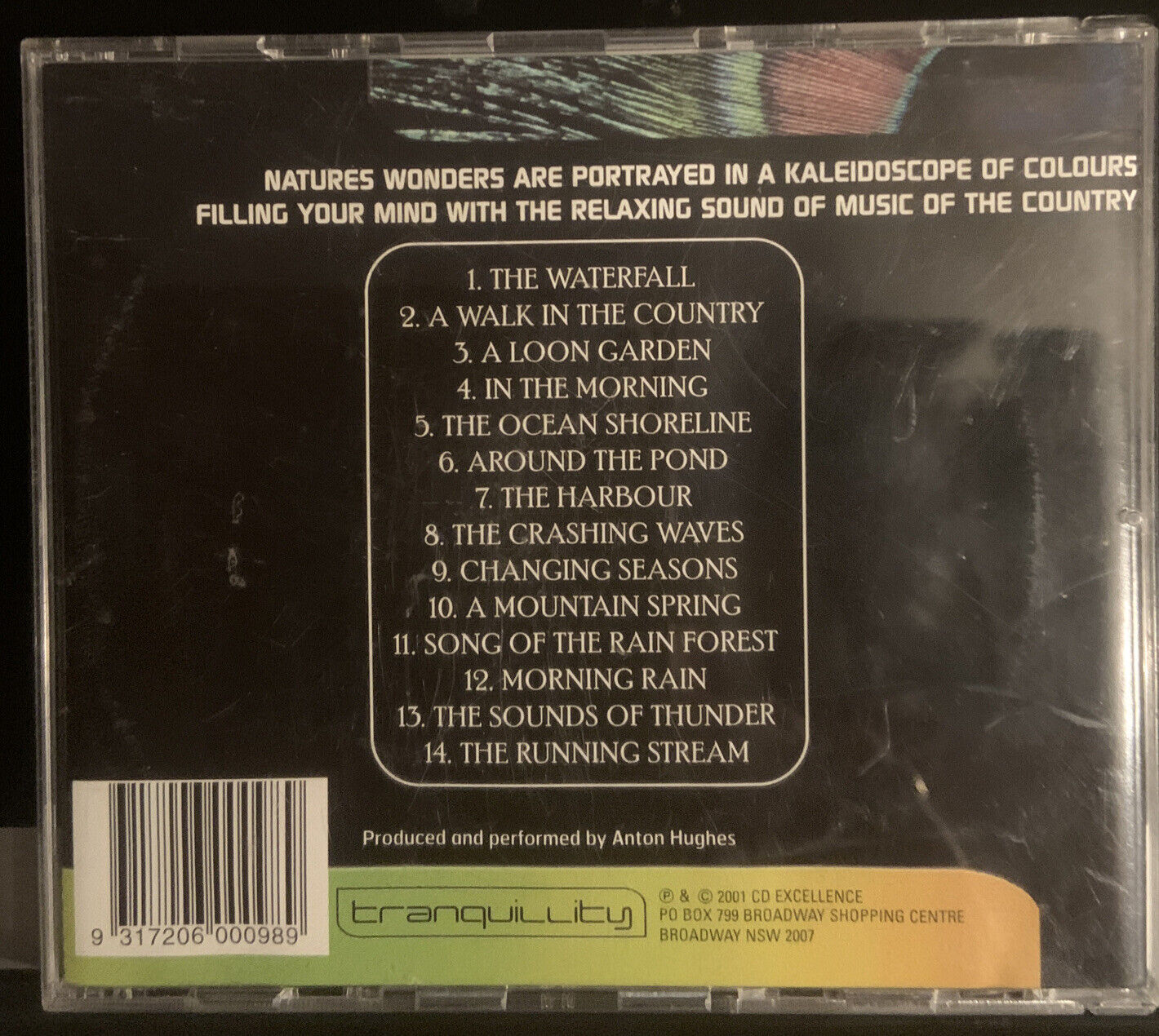 CD Nature’s Wonders Tranquility Sounds Relaxing Music Album 14 Tracks