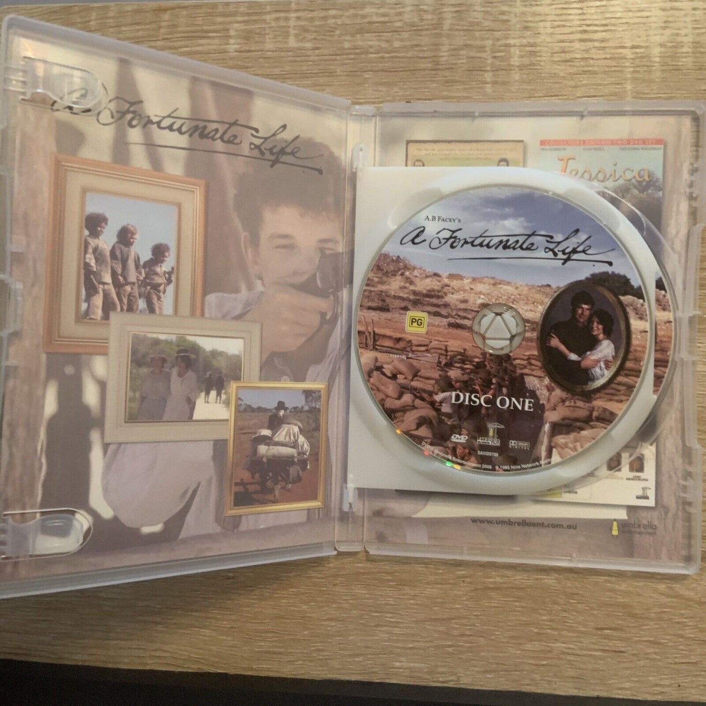DVD A B FACEYS A FORTUNATE LIFE Bill Hunter Australian Drama TV Series PGRare