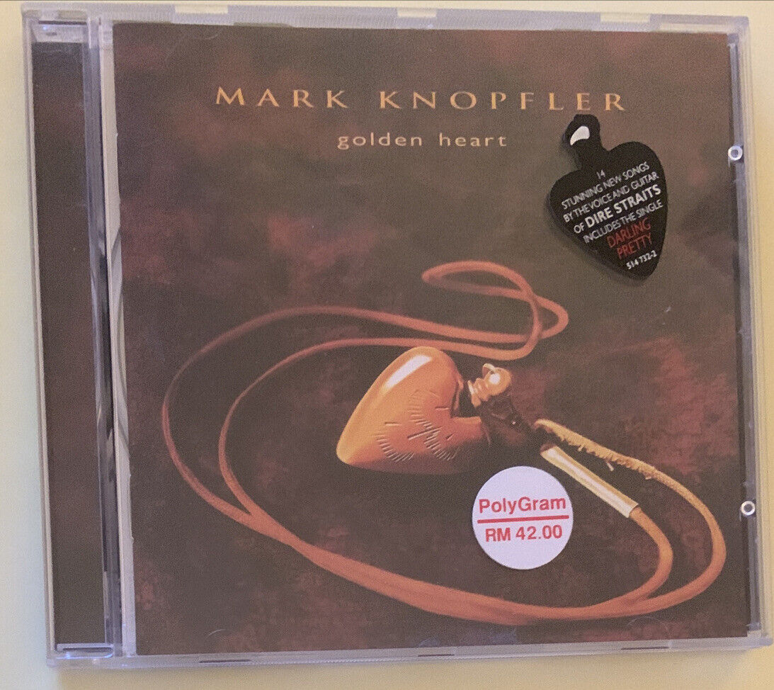 CD GOLDEN HEART Mark Knopfler Roots Rock Folk Rock Country Music 1992 Studio