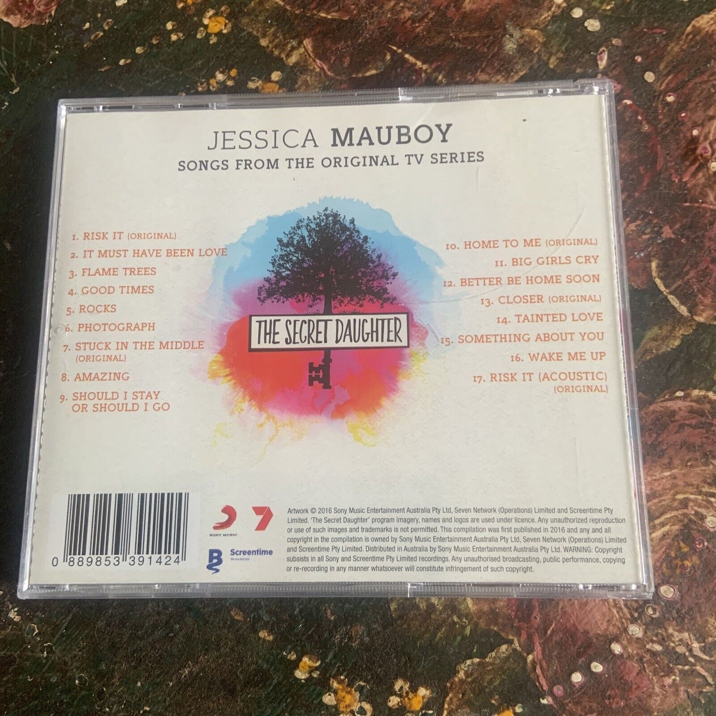 CD JESSICA MAUBOY The Secret Daughter Original TV Soundtrack Australian Audio