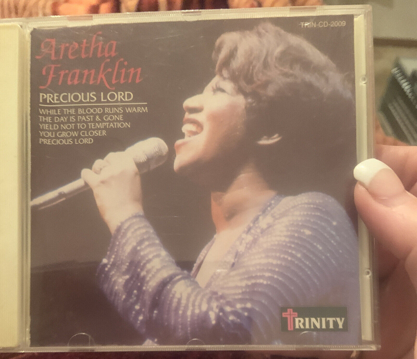 CD Aretha Franklin Precious Lord Trinity Audio CD 1996 Song 2009 Release