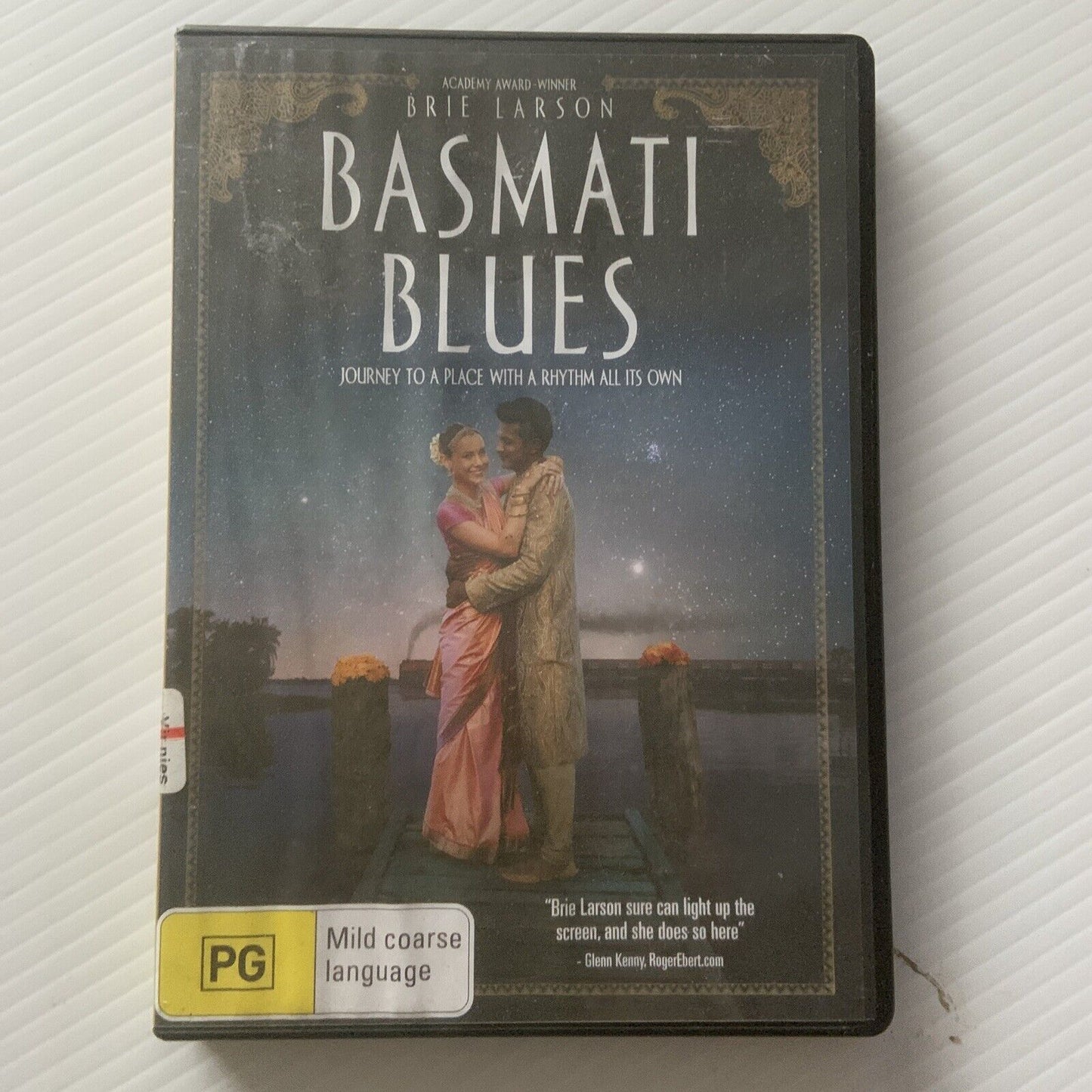 DVD BASMATI BLUES Movie Brie Larson Musical Unused Disc Comedy