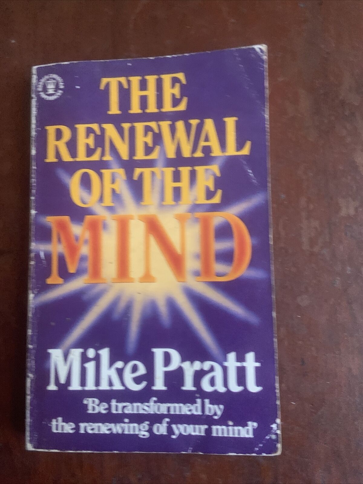 PB THE RENEWAL OF THE MIND Mike Pratt transformation 1988 Foxing Tanned Vintage