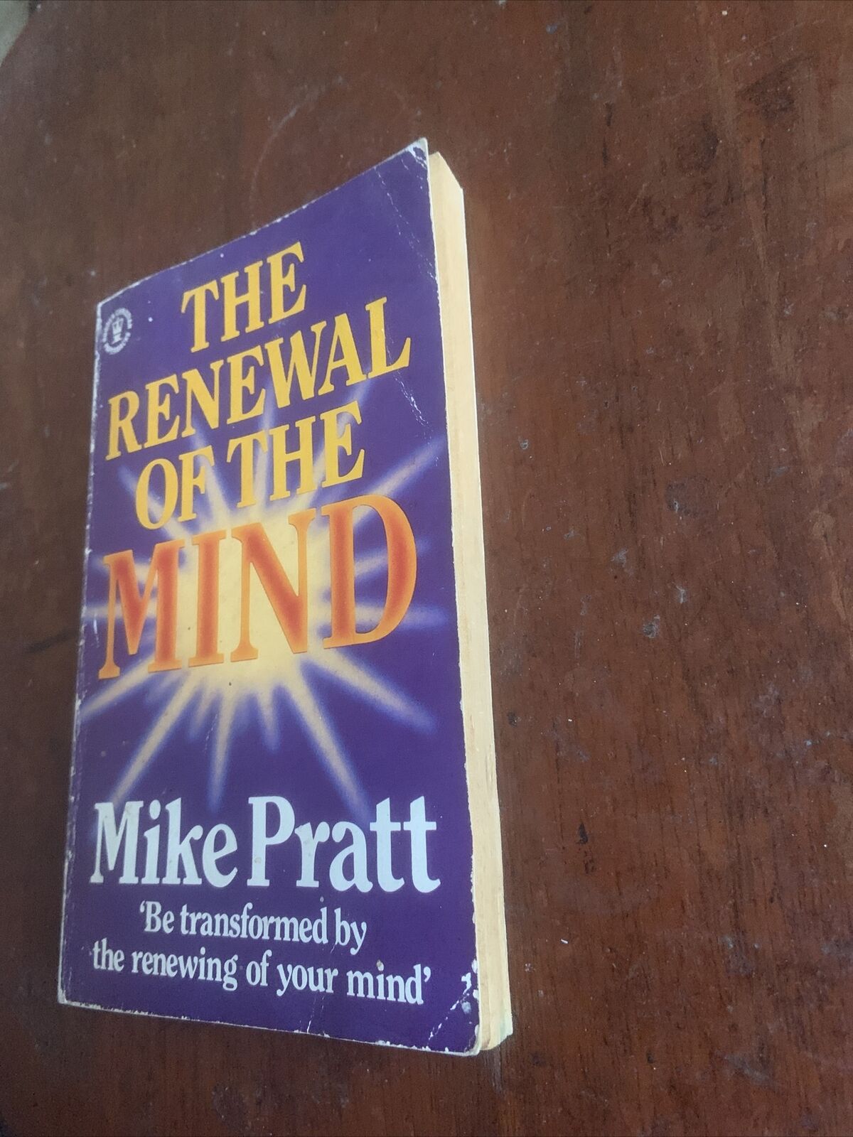 PB THE RENEWAL OF THE MIND Mike Pratt transformation 1988 Foxing Tanned Vintage
