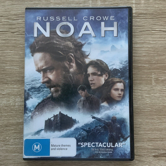 DVD NOAH 2014 Russell Crowe Anthony Hopkins Emma Watson R4 Action Drama