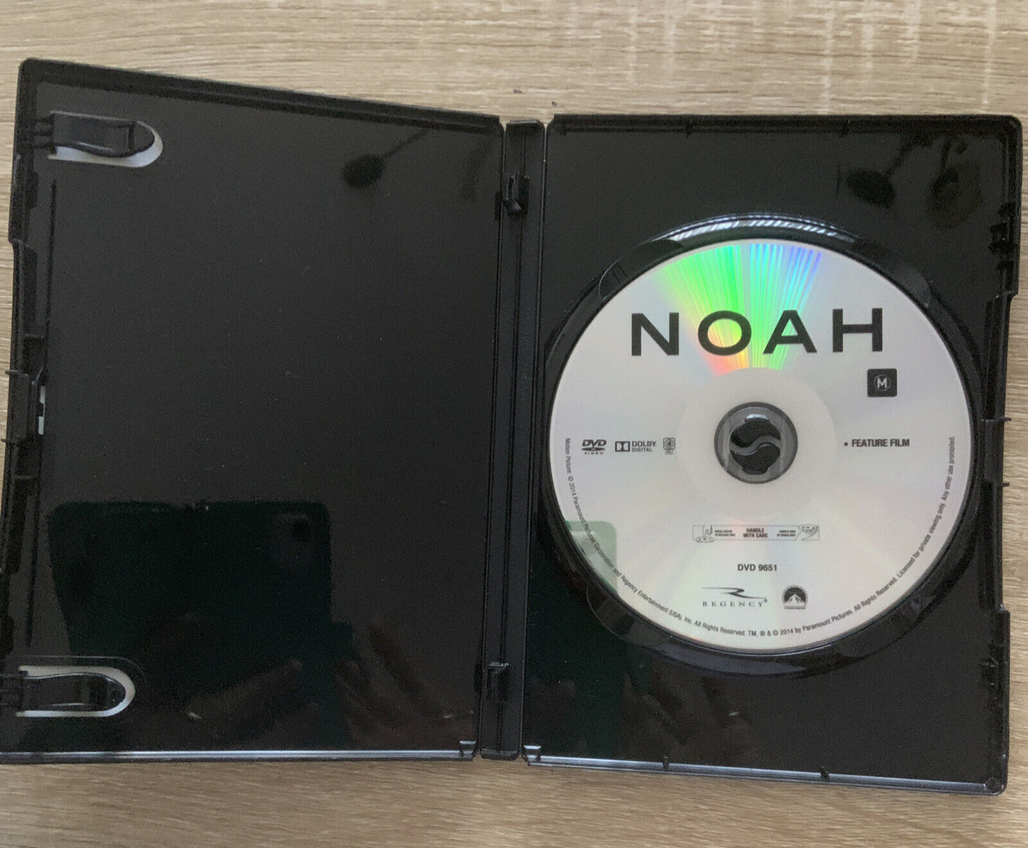 DVD NOAH 2014 Russell Crowe Anthony Hopkins Emma Watson R4 Action Drama