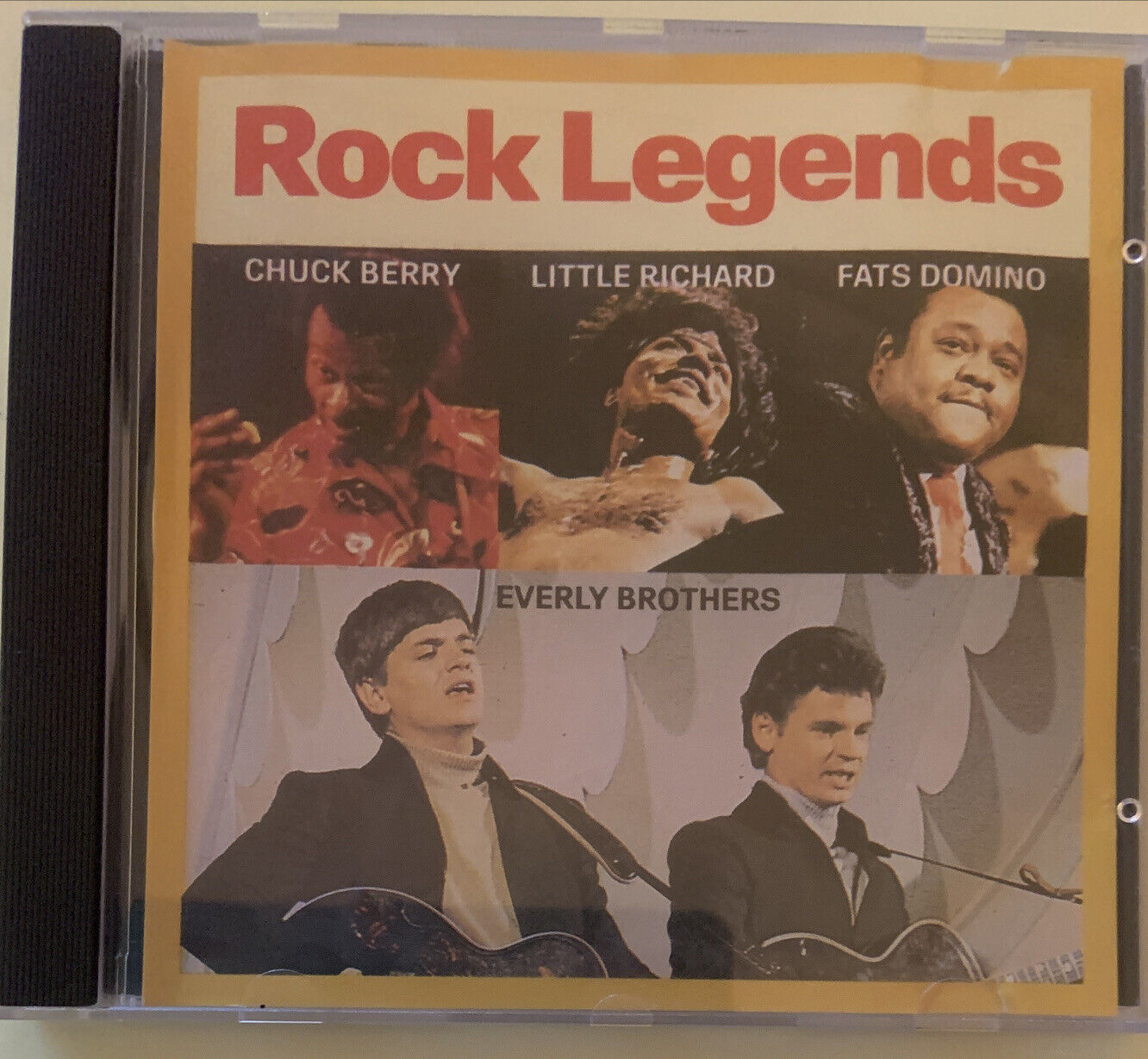 CD Rock Legends Little Richard Chuck Berry Everly Brothers Fats Domino 20 Tracks