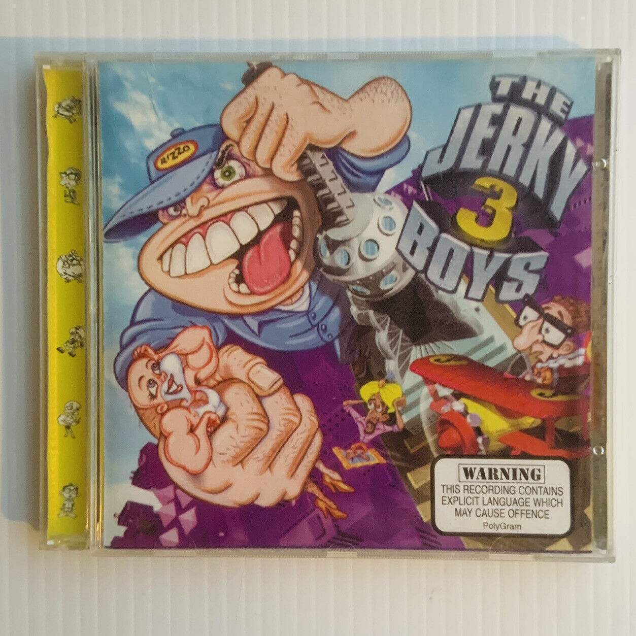 CD JERKY BOYS 3 CD USA Ratchet 1996 29 Track (Explicit Lyrics ) Music