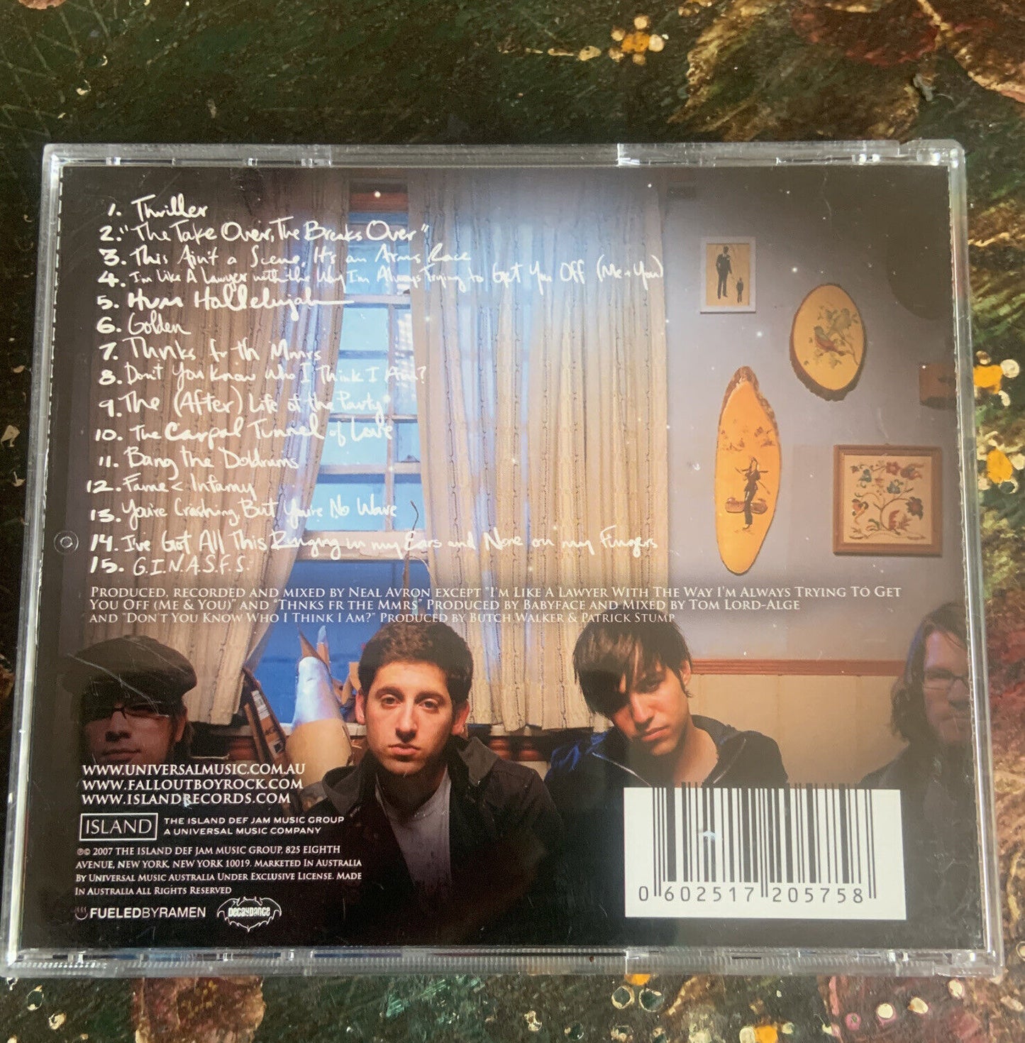 CD FALL OUT BOY Infinity On High Original Album Audio Music Special Edition