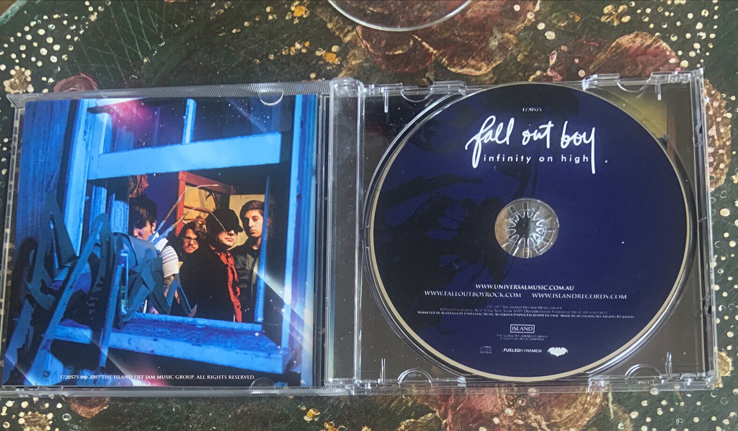 CD FALL OUT BOY Infinity On High Original Album Audio Music Special Edition