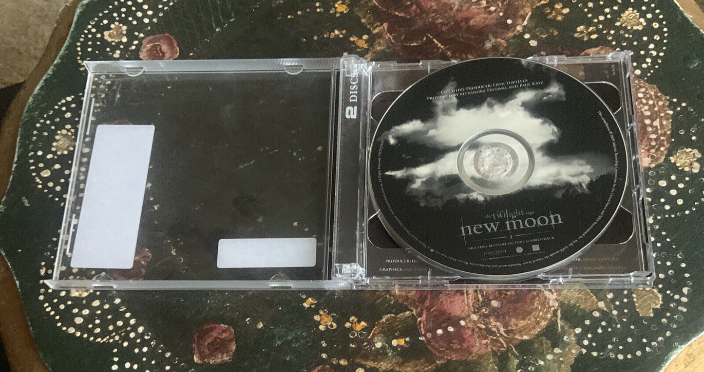CD & DVD TWILIGHT NEW MOON Motion Picture Soundtrack 2009 No Cover Page