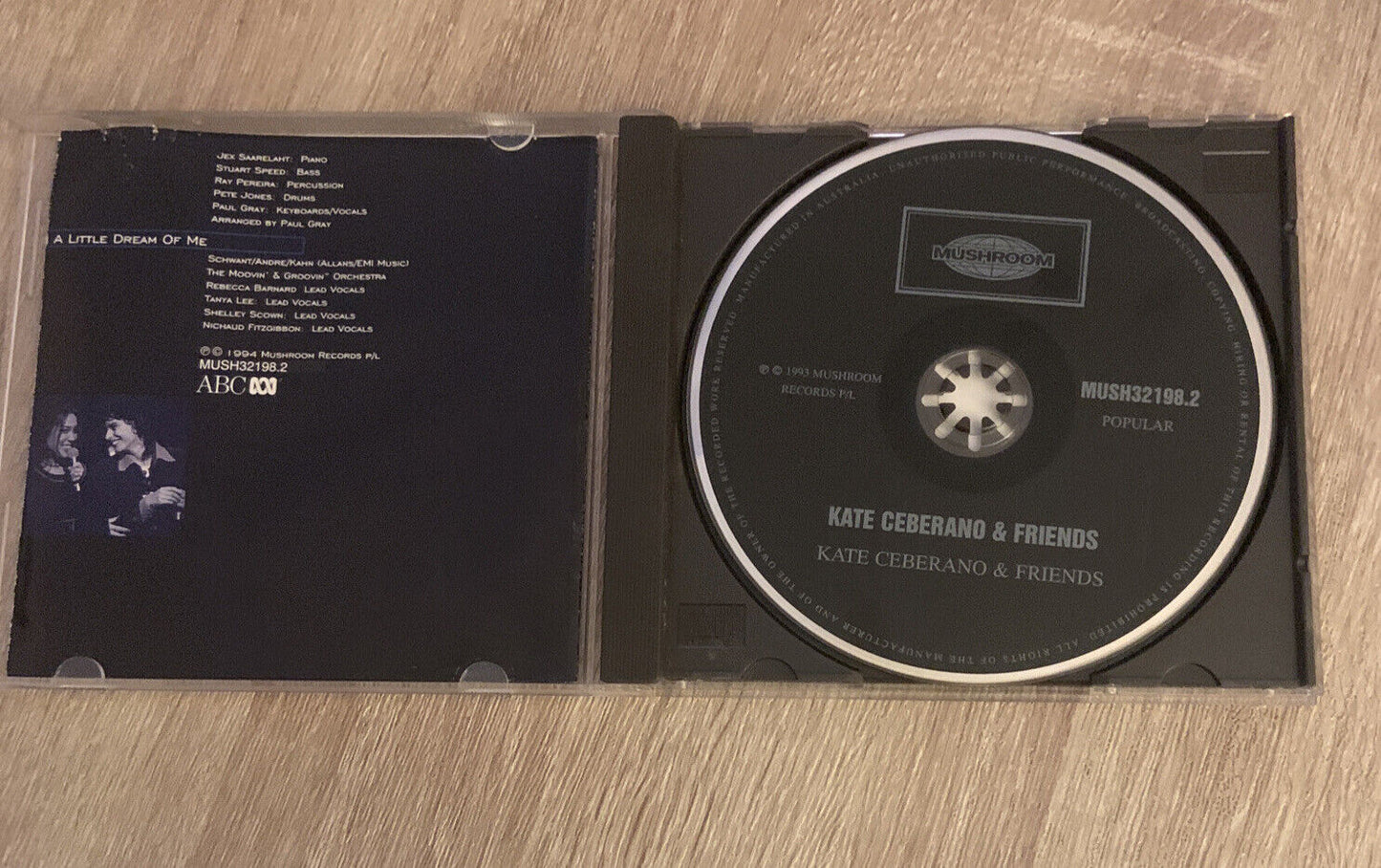 CD KATE CEBERANO & Friends Music Album 13 Tracks