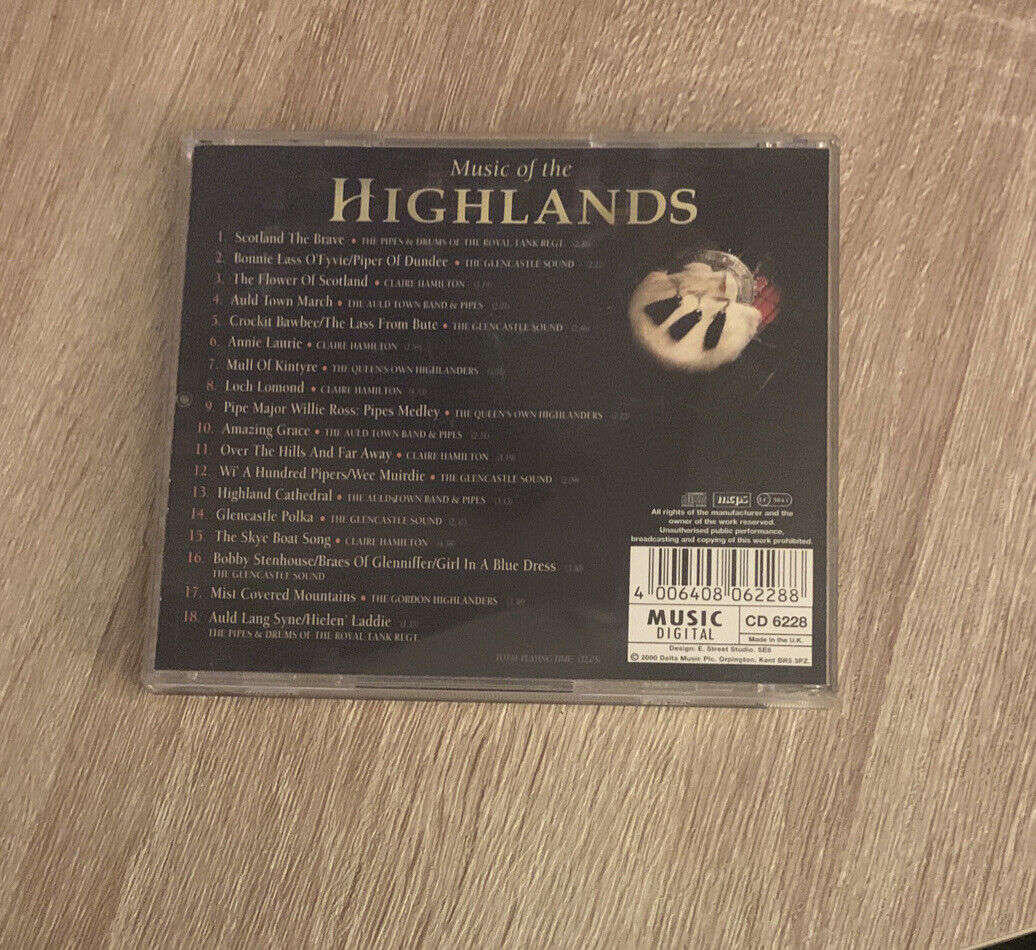CD Music Of The Highlands Includes Various Artists Music Album