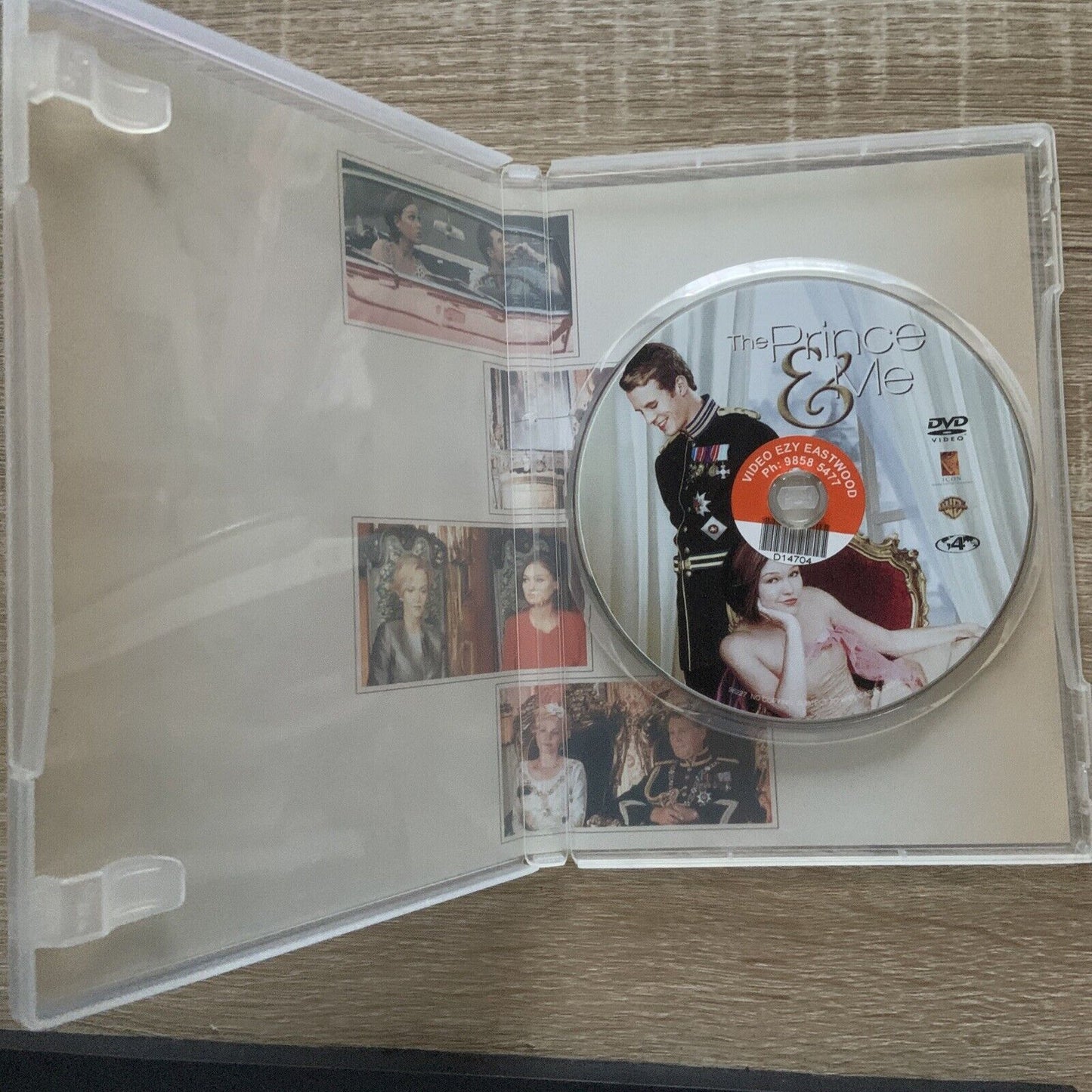 DVD THE PRINCE & ME Fairytale Movie Special Features Ex Rental Romcom Romance
