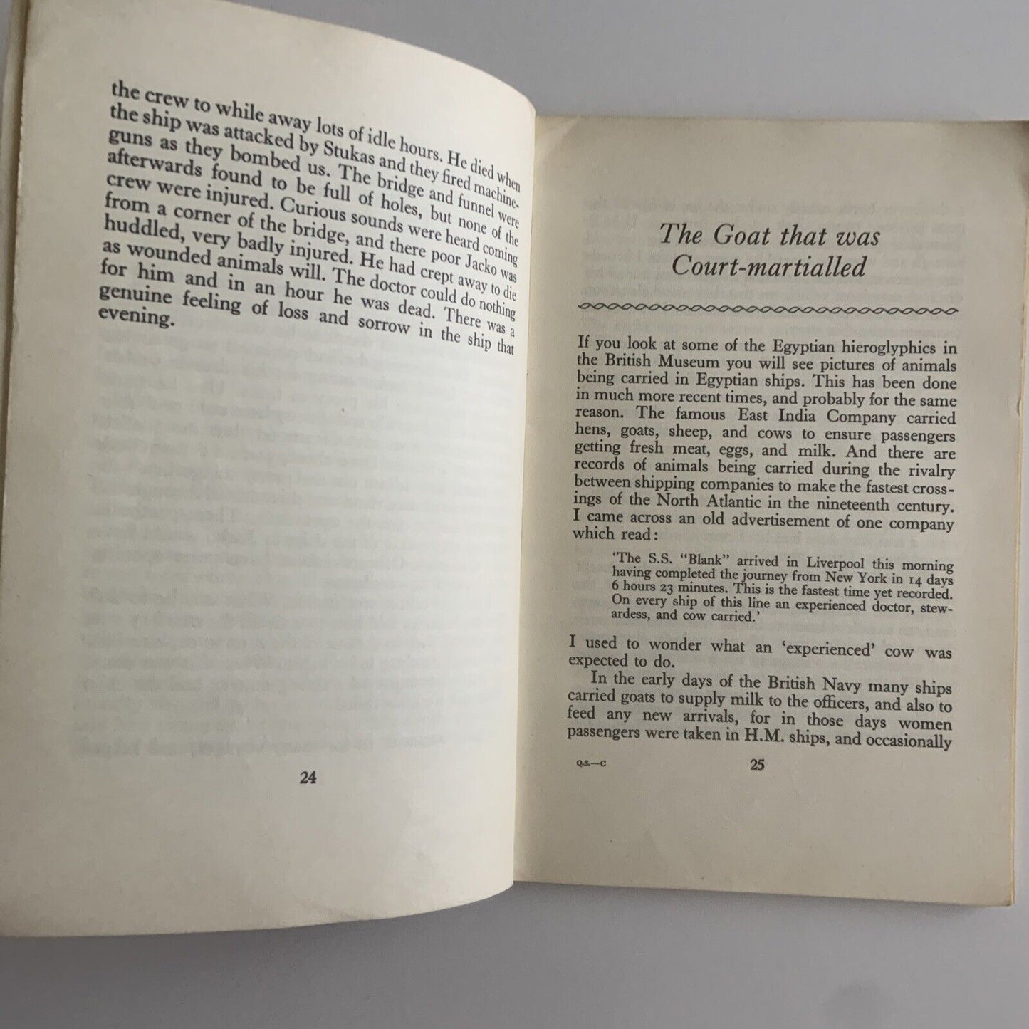 PB Book QUEER SHIPMATES by Commander A B Campbell Sailors Vintage 1962