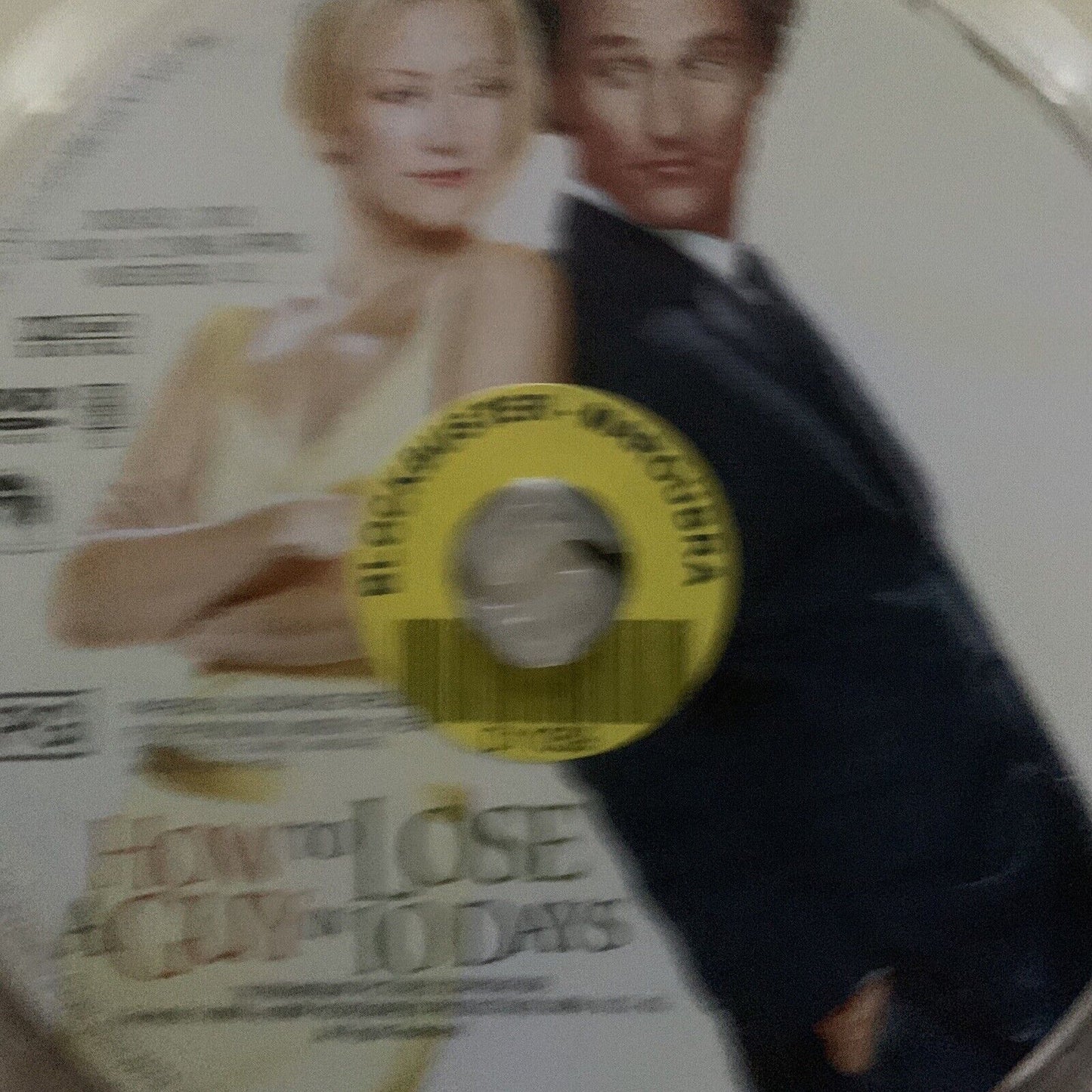 DVD HOW TO LOSE A GUY IN 10 DAYS 2002 Matthew McConaughey Kate Hudson Movie