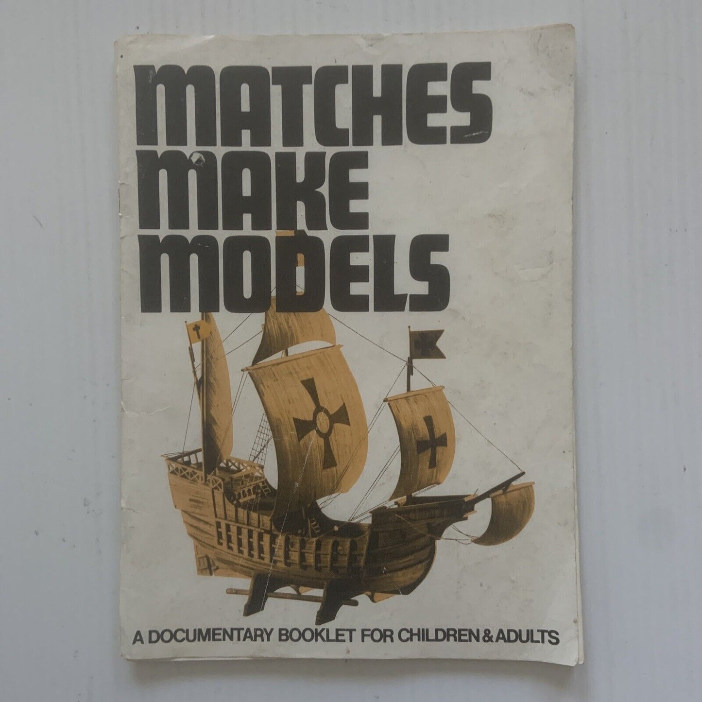 PB Book Matches Make Models 1960 Booklet Loose Cover  Complete Redhead Brymay