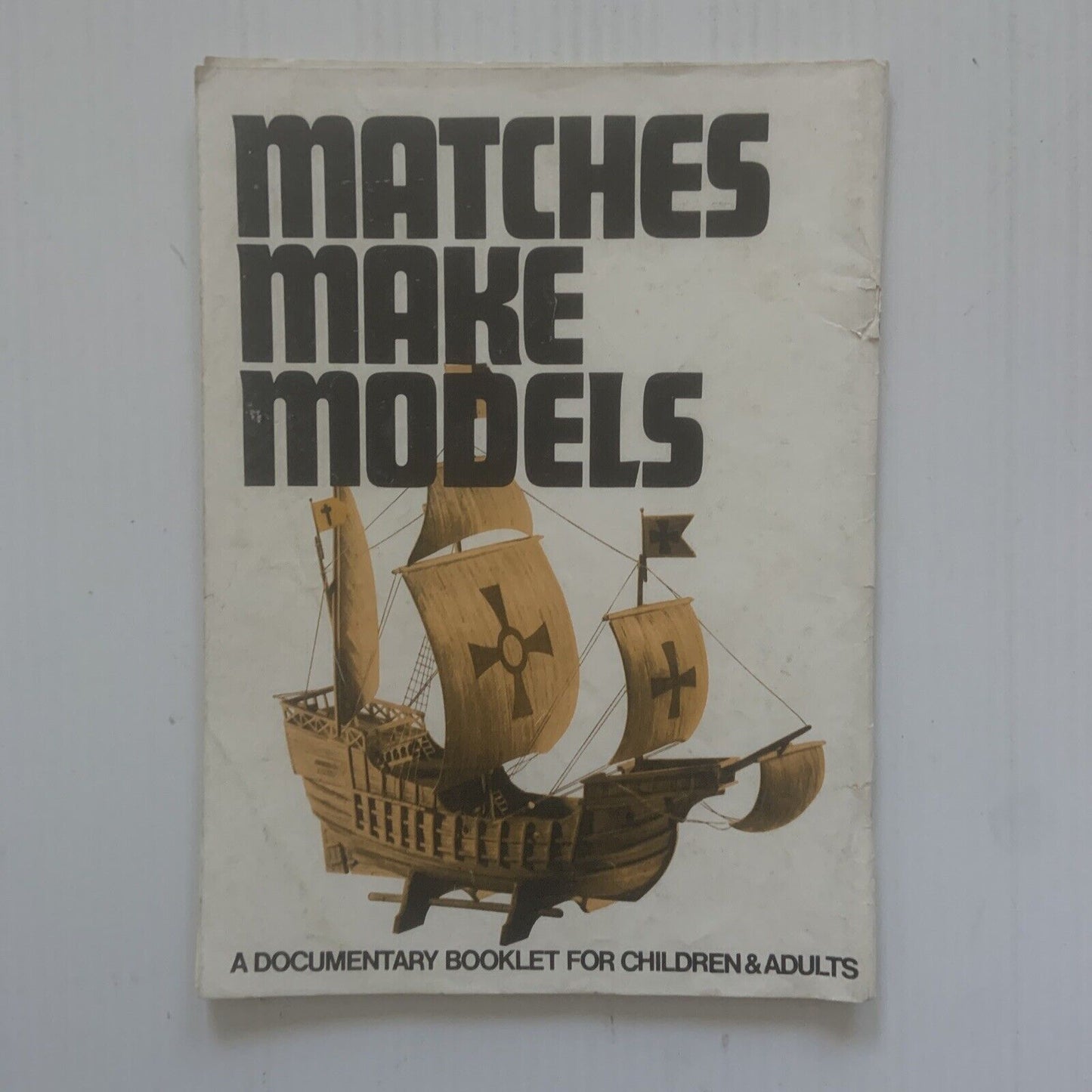 PB Book Matches Make Models 1960 Booklet Loose Cover  Complete Redhead Brymay