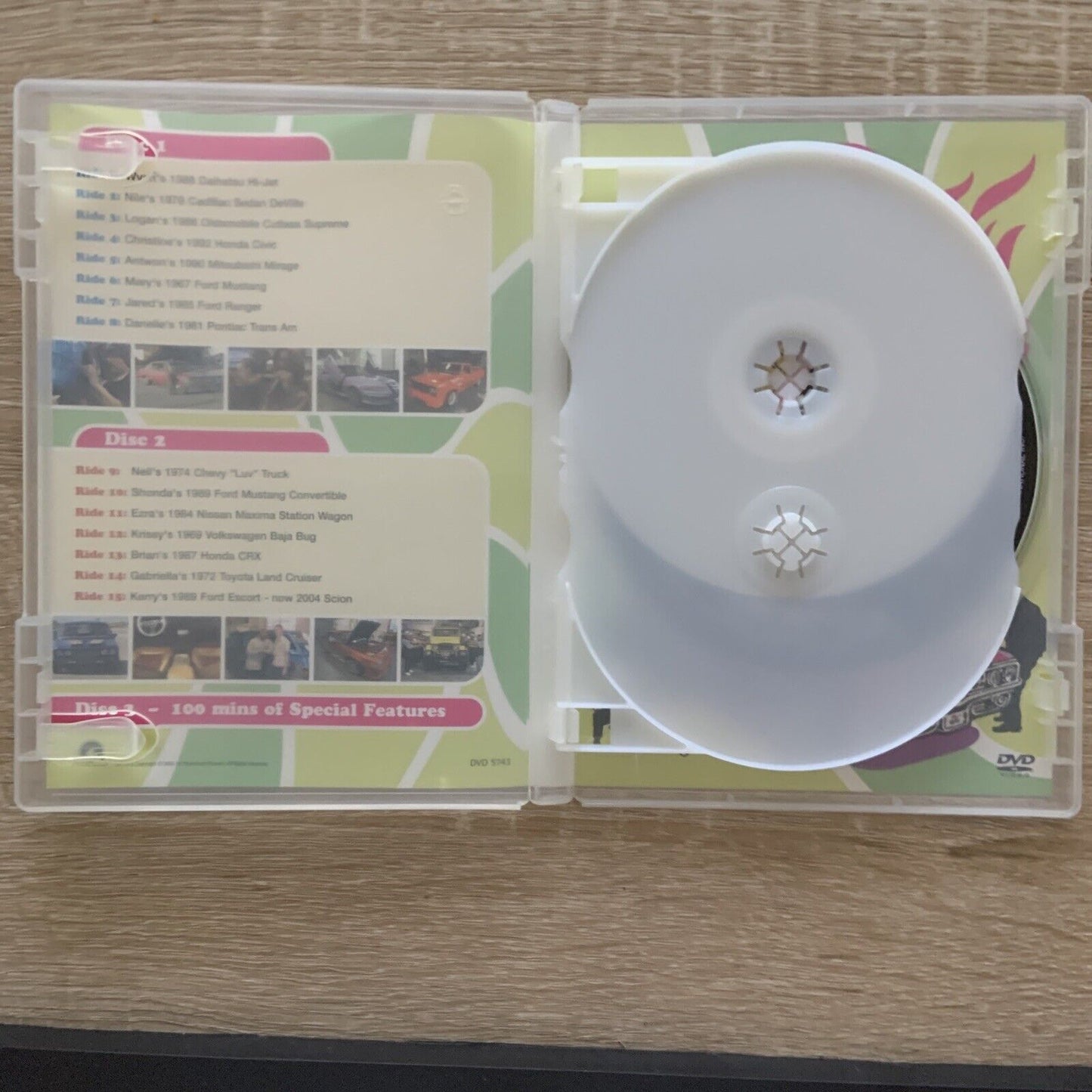 DVD Pimp My Ride Season 1 2004 Xzibit & West Coast Customs (ONLY Disc 2  & 3)
