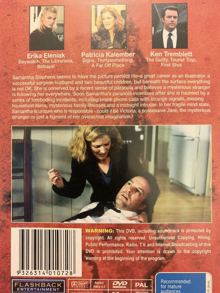 DVD FATAL LESSONS The Good Teacher Movie 2004 Erika Eleniak Thriller