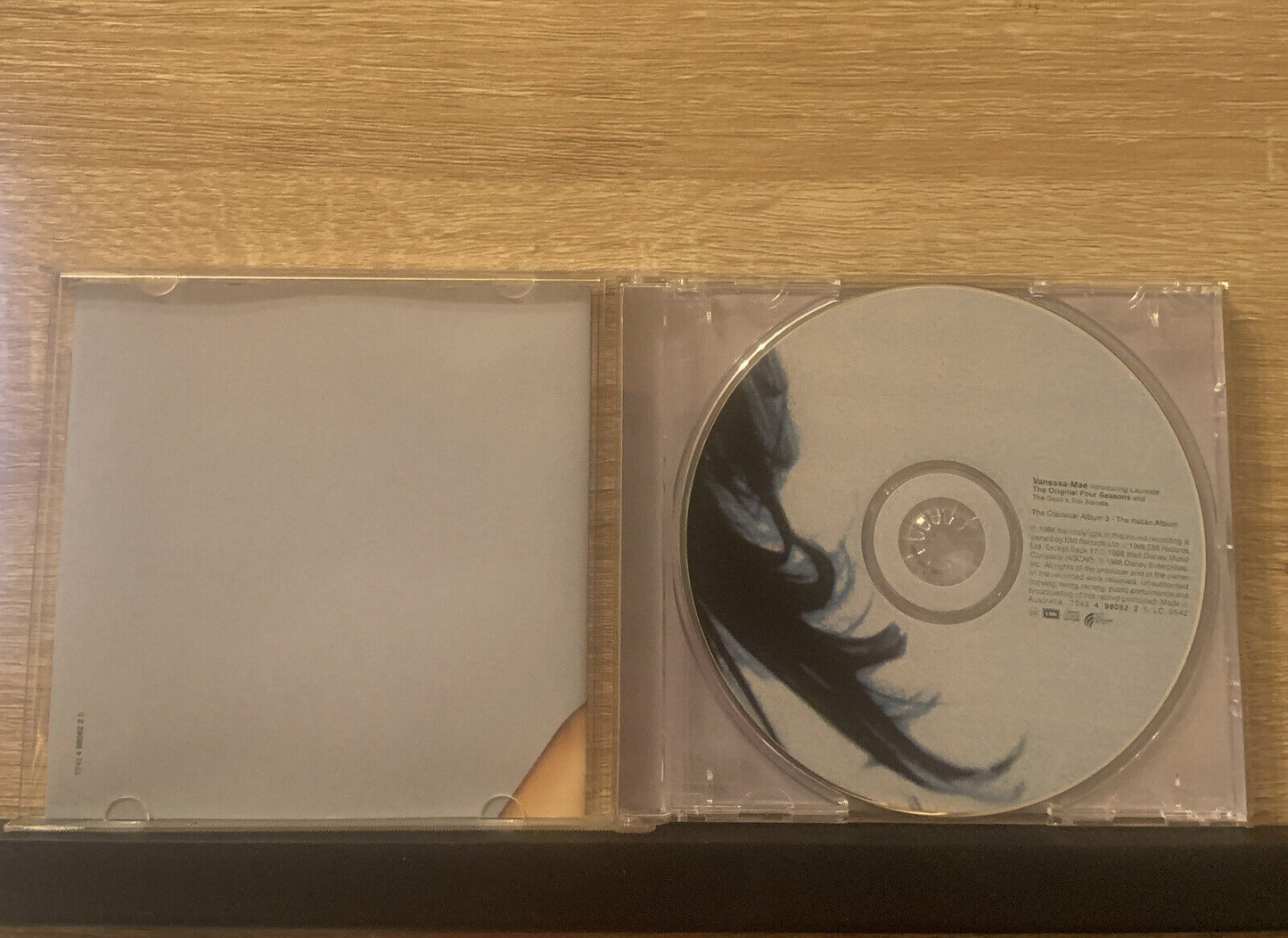 CD Vanessa Mae THE ORIGINAL FOUR SEASONS DEVIL'S TRILL SONATA EMI 1998 NEW