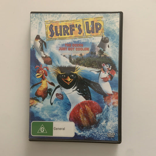 DVD Surf's Up 2007 Surfs Up Animated Movie Penguins Family Movie