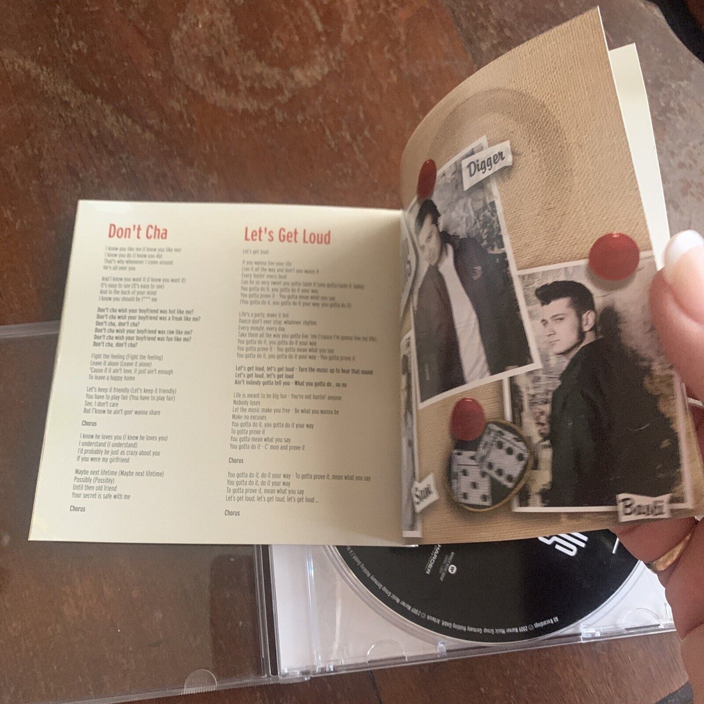 CD The Baseballs Strike BOSCA Audio Music Album 2009 Warner Music Pop Rare