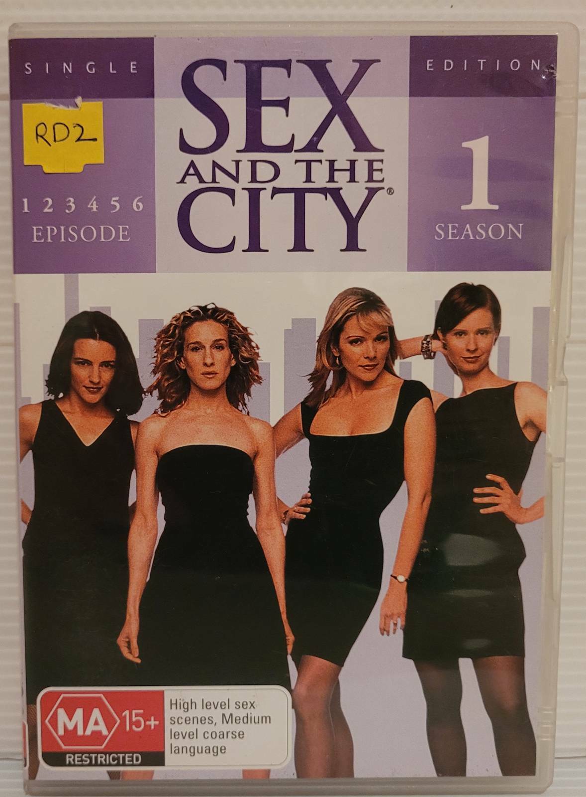 DVD SEX AND THE CITY Season 1 Episode 1 - 6   TV Series Love Relationships